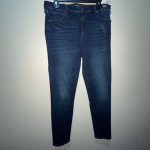 A&F Simone high rise super skinny 31/12